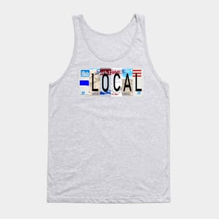 South Dakota Local, License Plate Tank Top